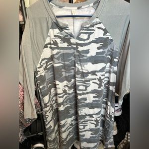 Camo dress size large
